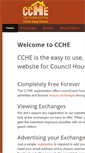 Mobile Screenshot of cche.org.uk